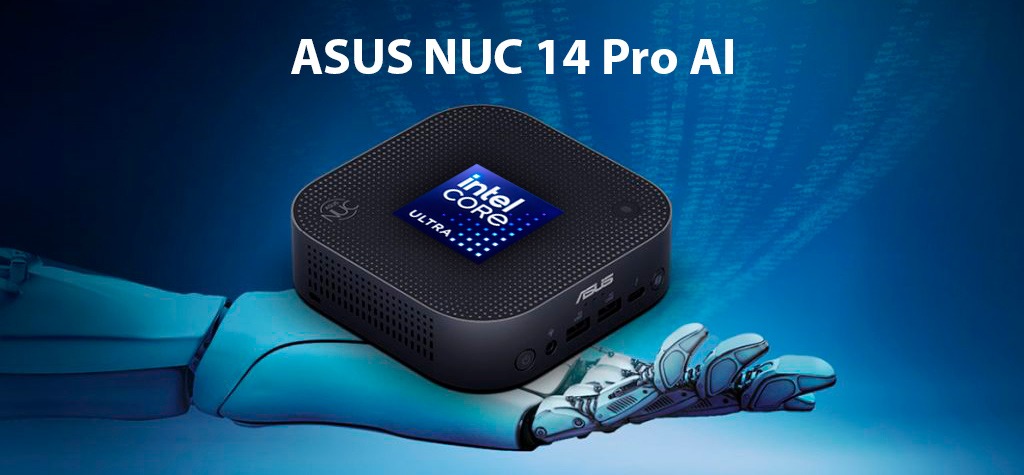 ASUS презентує компактний ПК NUC 14 Pro AI: нова ера штучного інтелекту